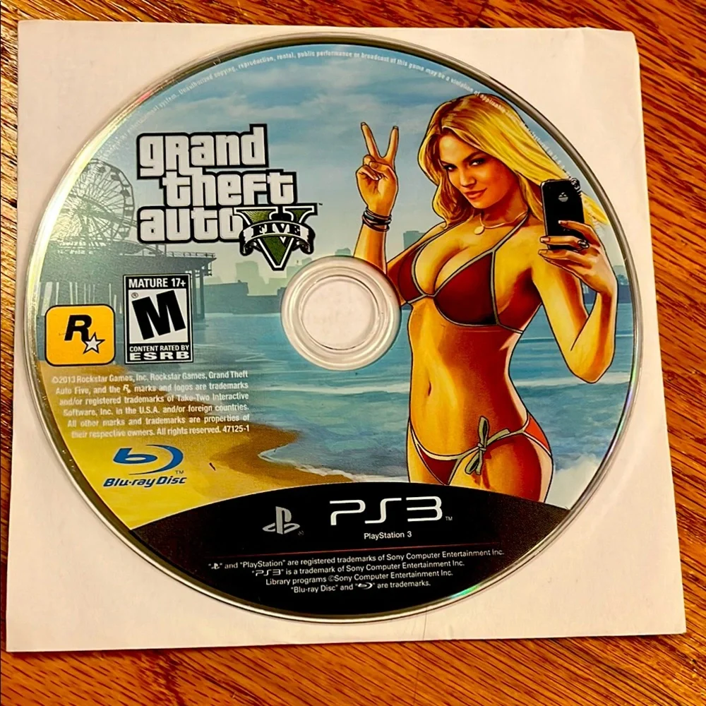 Grand Theft Auto 5 Game—PlayStation 3